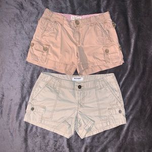2 for 1 Old Navy Women's Cargo/Khaki Shorts